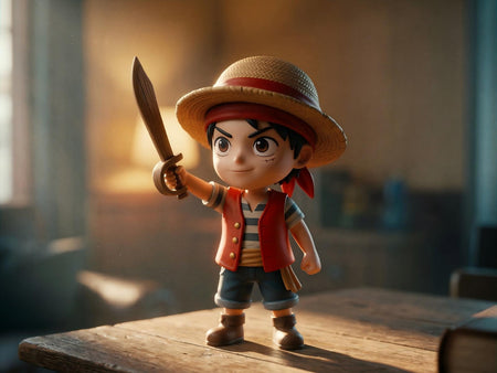 Level Up Your One Piece Season 2 Hype: Turn Your Best Cosplay Photos into Custom 3D Figurines