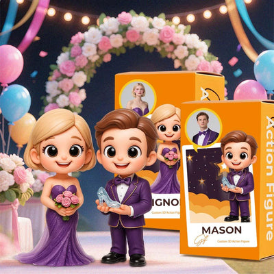 Personalized Cartoon Style Couple Figurines Unique Handmade Gift for Wedding Anniversary or Valentines Day Based on You and Your Partner