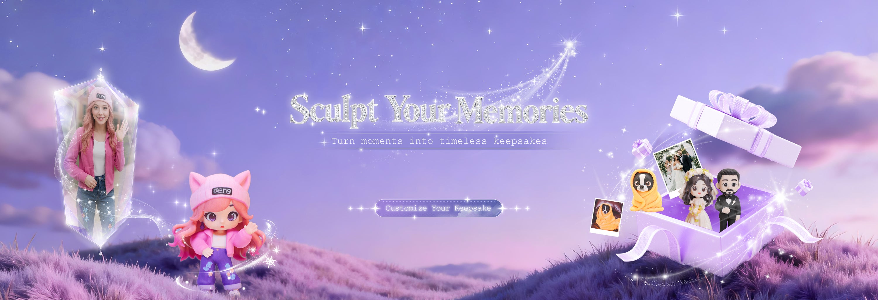 SnapFig Banner Sculpt Your Memories Desktop