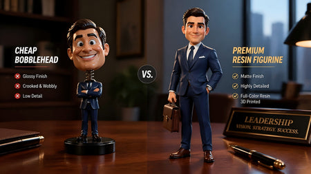 custom figurine vs bobblehead