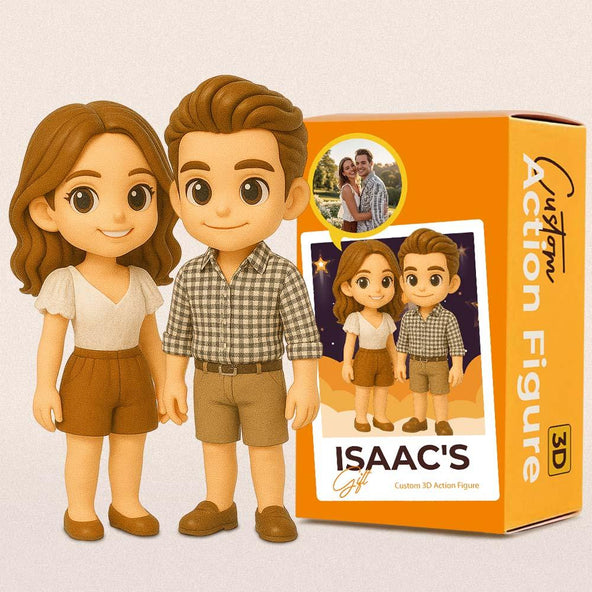 Custom Toy Figure 3D Mini Figures Personalization Photo Blind Box Anniversary Gifts