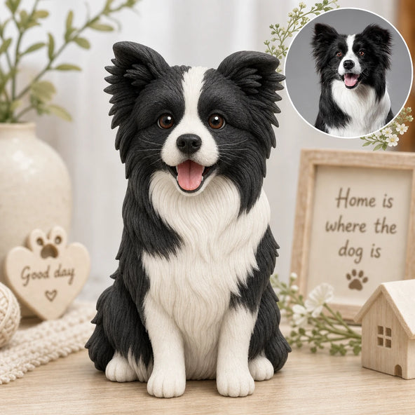 Personalized Pet Keepsake – 3D Figurine for Home Display