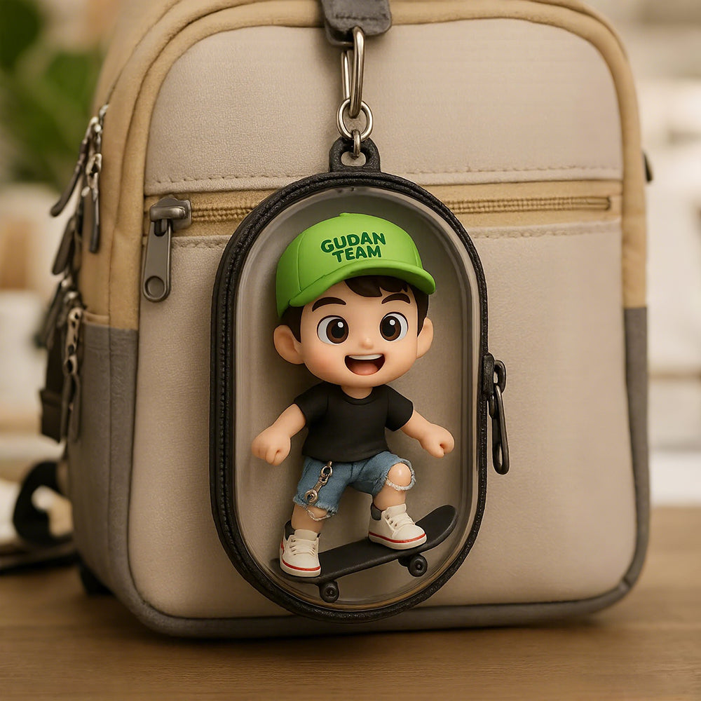 Custom Character Backpack Charm Cute 3D Accessory Gift