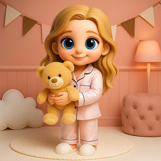 Custom 3D Figure Photo Personalized Pajama Party Blind Box Toy & Gift & Collectible