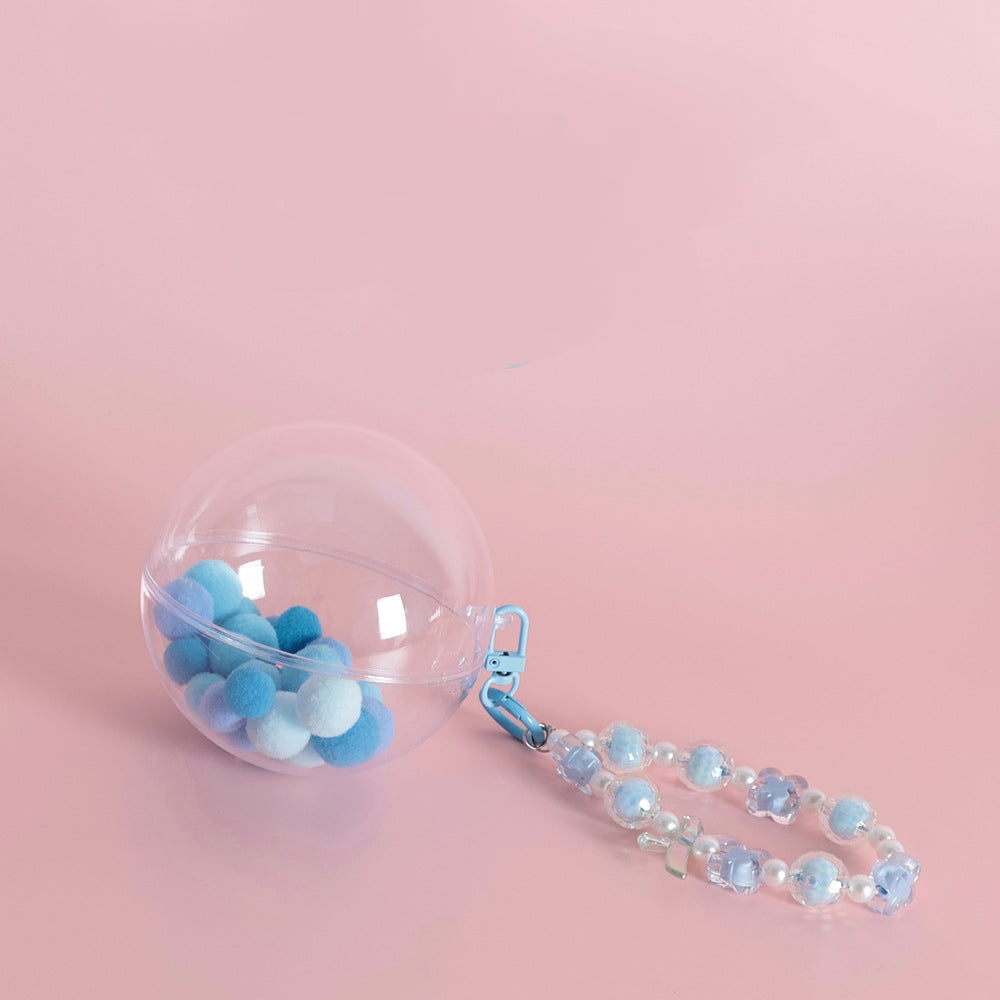 Custom 3D Mini Figure from Photo Christmas Ornament Personalized Transparent Hanging Ball Decoration for Christmas Tree