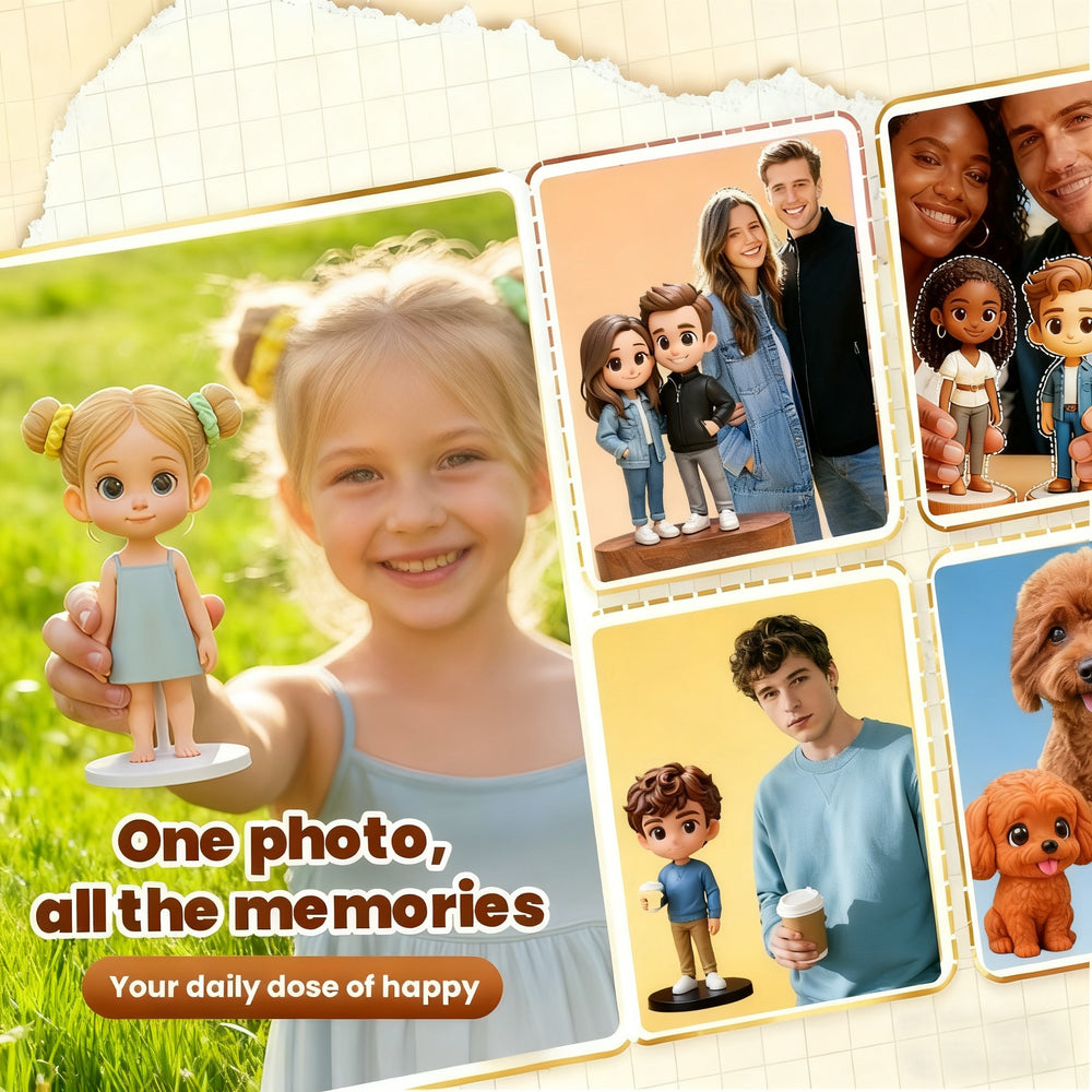 Custom Couple Action Figures - Unique Anniversary & Valentine Gift