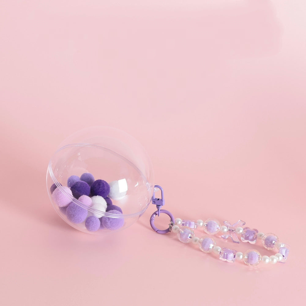 Custom 3D Mini Figure from Photo Christmas Ornament Personalized Transparent Hanging Ball Decoration for Christmas Tree