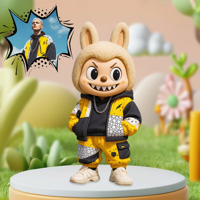 Personalized 3D Figurine with Unique Face and Fantasy Style Character