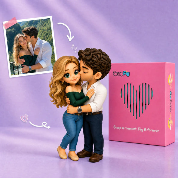 Custom Couple Action Figures - Unique Anniversary & Valentine Gift