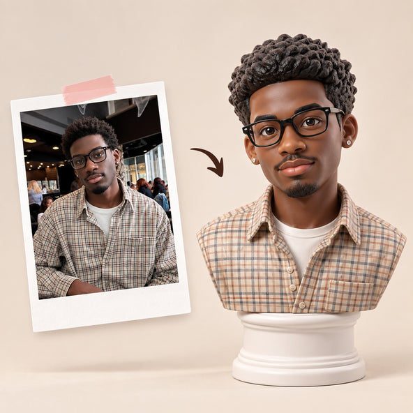 Custom Personalized Bust From Your Photo