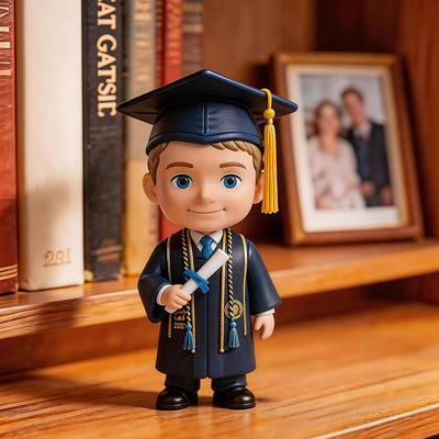 Graduation Memory 3D Doll – Personalized Photo Sculpture