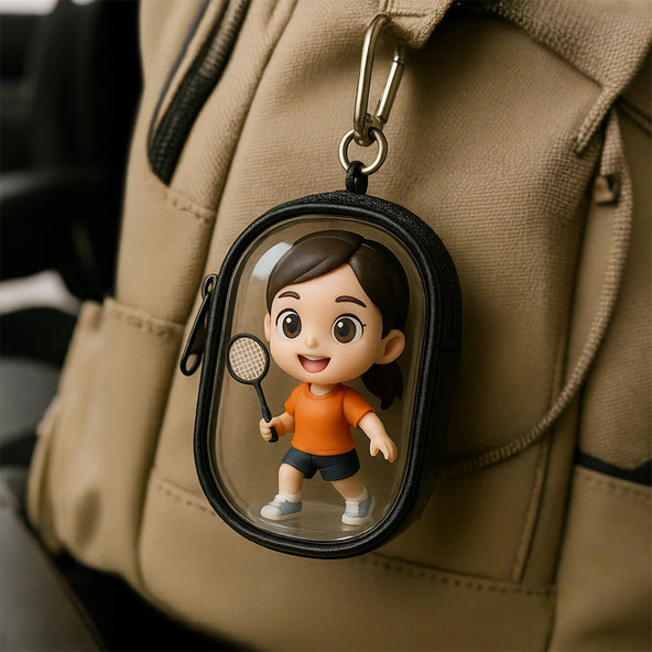 Turn Your Photo into a 3D Backpack Charm Perfect Back to School Gift for Students