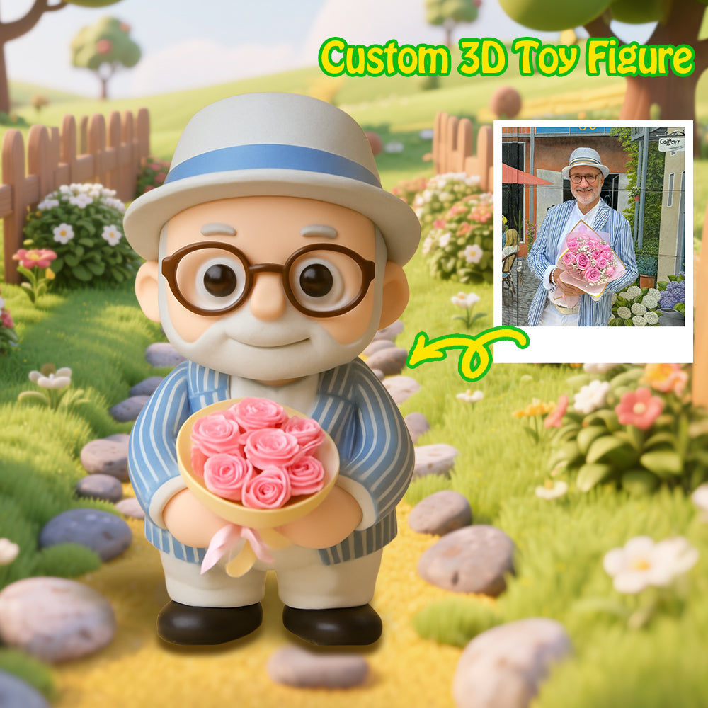 Personalized 3D Printed Dad Toy Create a One-of-a-Kind Father's Day Surprise Gift