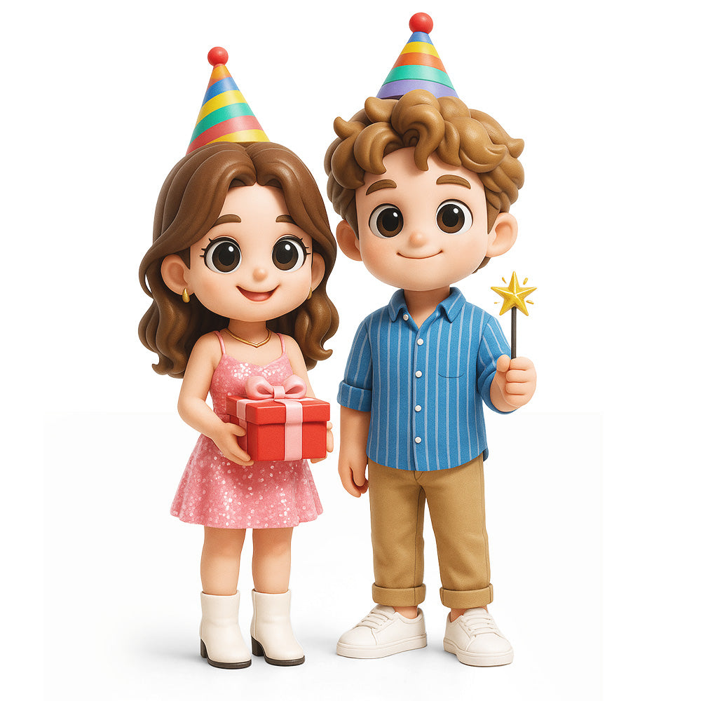 Custom 3D Action Figure from Turn Your Kid Photo into a Unique Gift  For Birthday