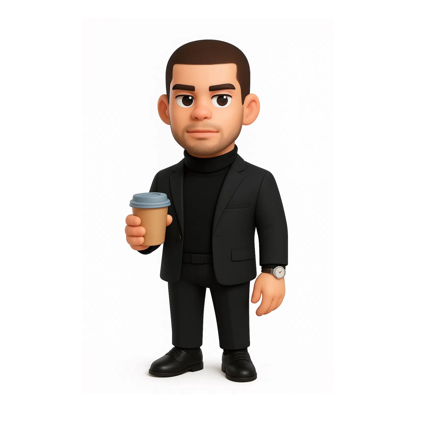 Personalized Cartoon 3D Figurines for Two Custom Character Action Figures Based on Your Photos Romantic or Friendship Gift for Any Occasion