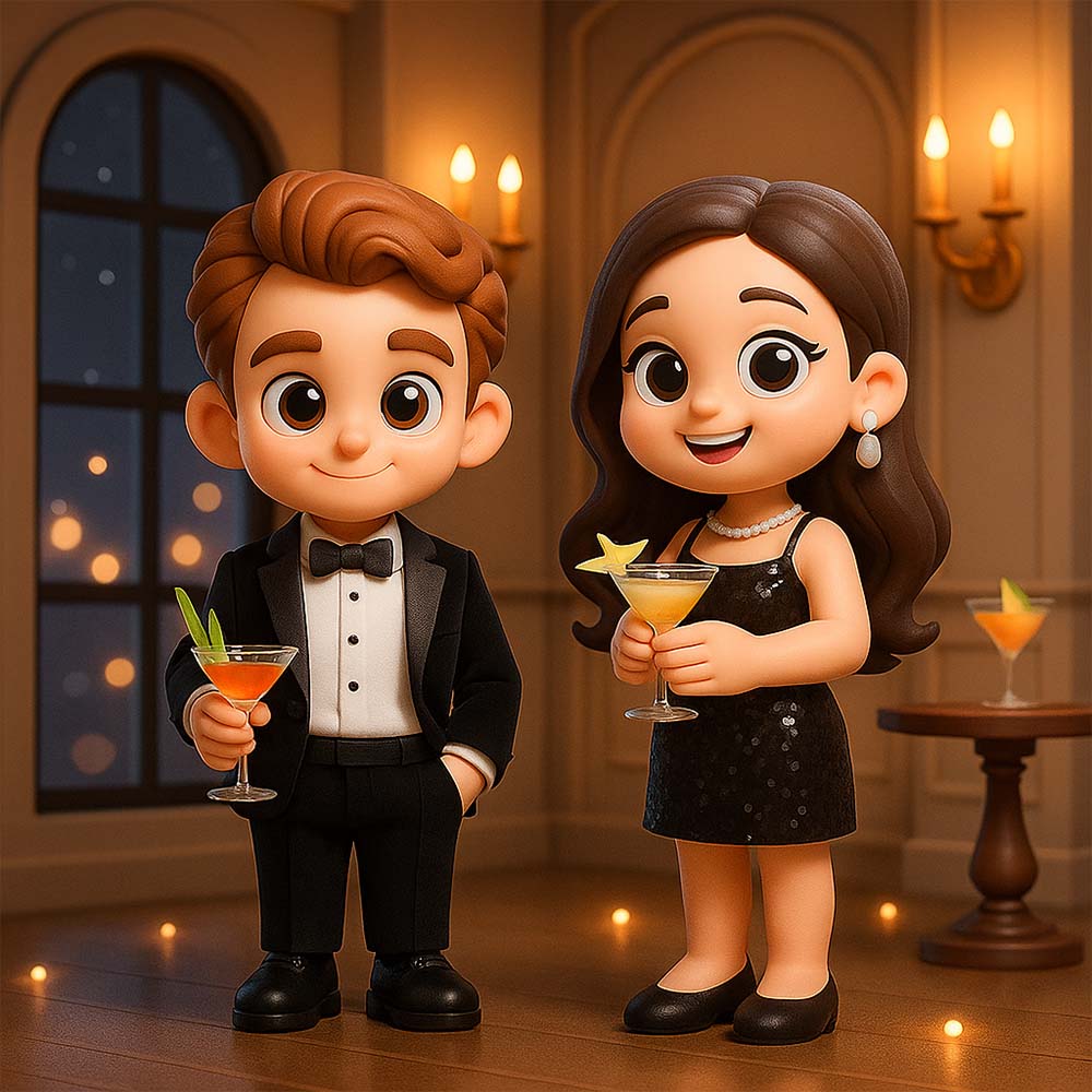 Custom 3D Figurine Prom Party Personalized 3D Blind Box Keepsake Toy Gift Remember the Moment