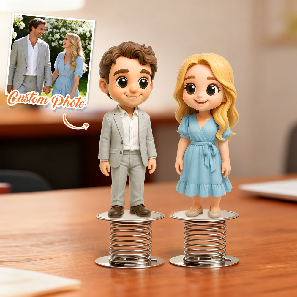 Personalized Car Spring Shake Figure