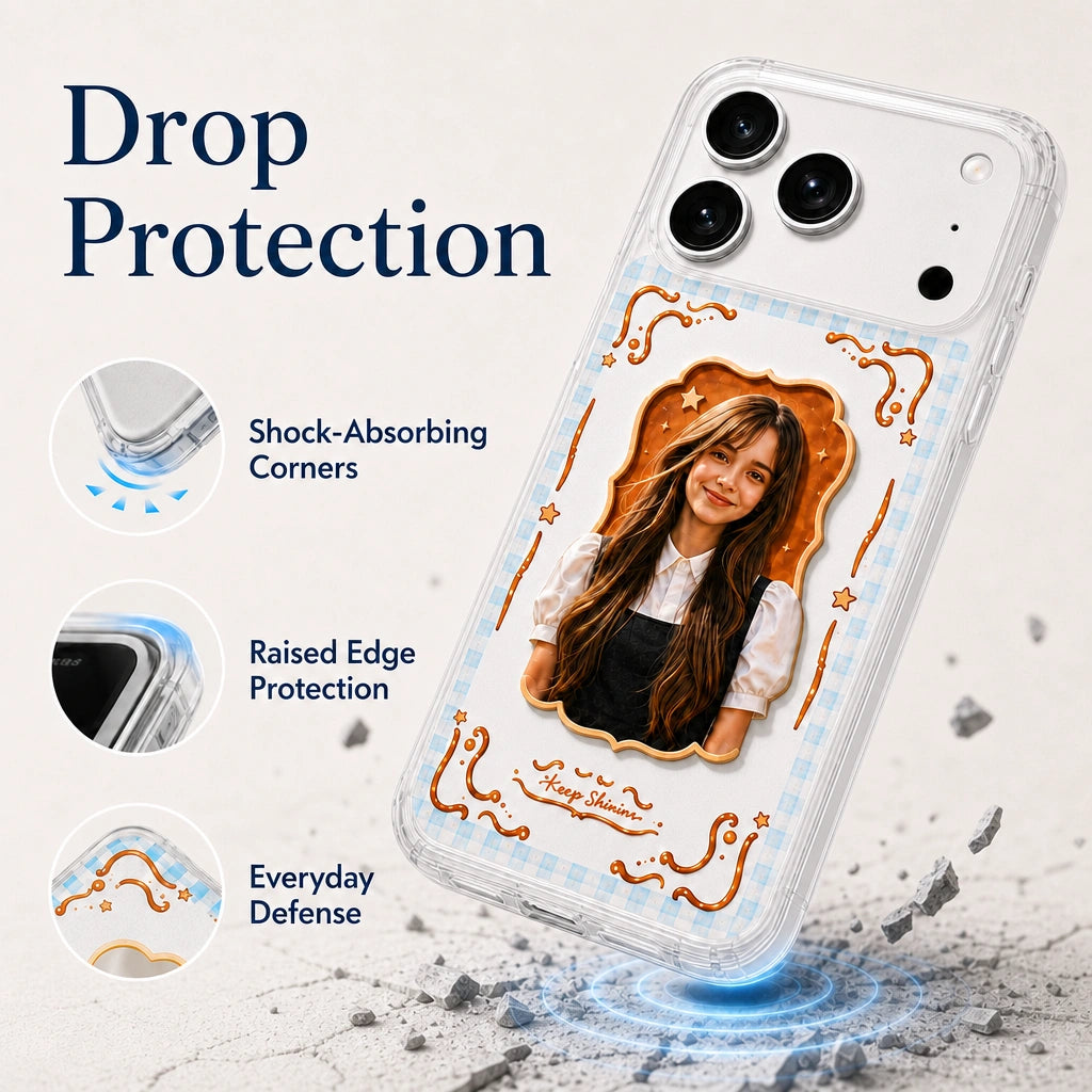 Personalized 3D Embossed Relief iPhone 17 Case Personalized 3D Embossed Relief iPhone 17 Case