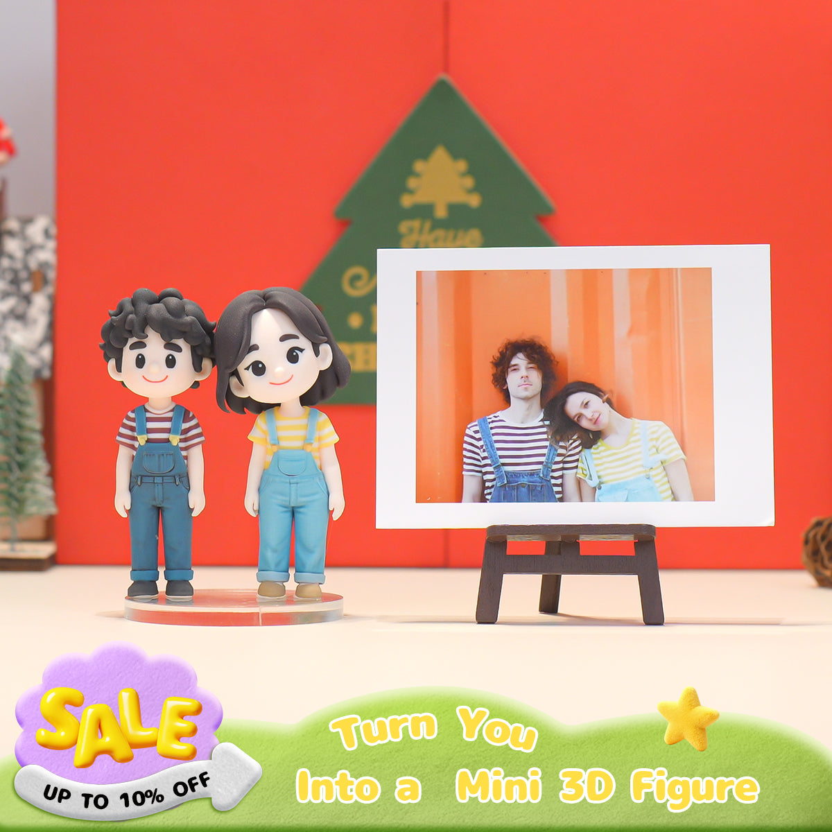 Custom Couple Action Figures - Unique Anniversary & Valentine Gift