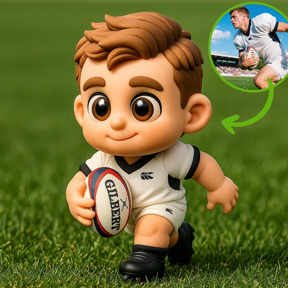 Custom 3D Figurine Photo to Sculpture Gift for  for NFL Fans Personalized Sports Present