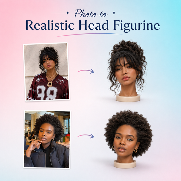 Custom Personalized Head Figurine From Your Photo