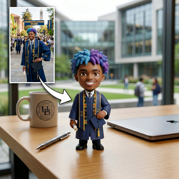 Graduate Photo to 3D Figurine – Surprise Blind Box for Him/Her