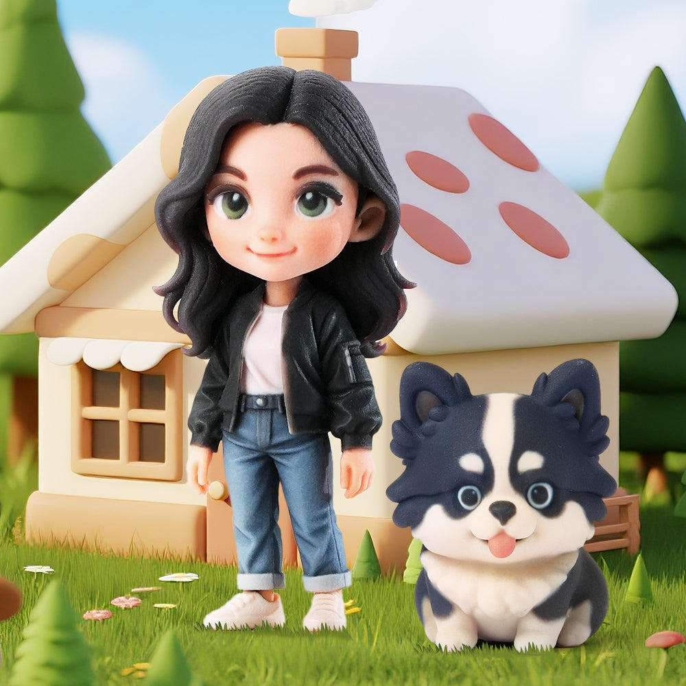 Custom 3D Action Figure from Photo Unique & Thoughtful Photo Personalized Toy Figure For Birthday