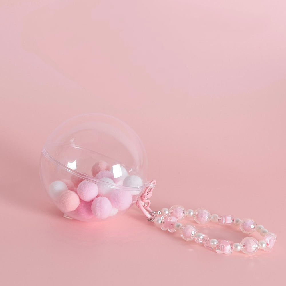 Custom 3D Mini Figure from Photo Christmas Ornament Personalized Transparent Hanging Ball Decoration for Christmas Tree