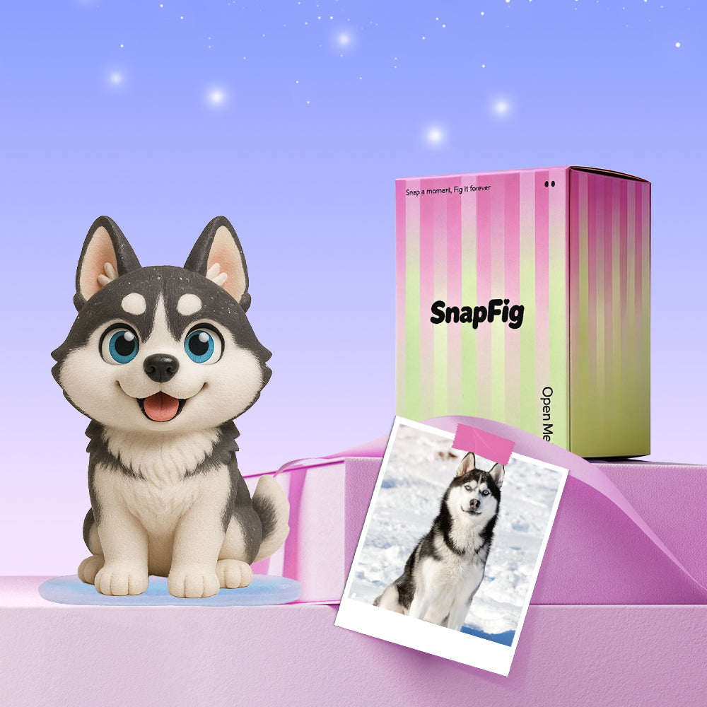 Custom 3D Pet Figurine - From Your Photo
