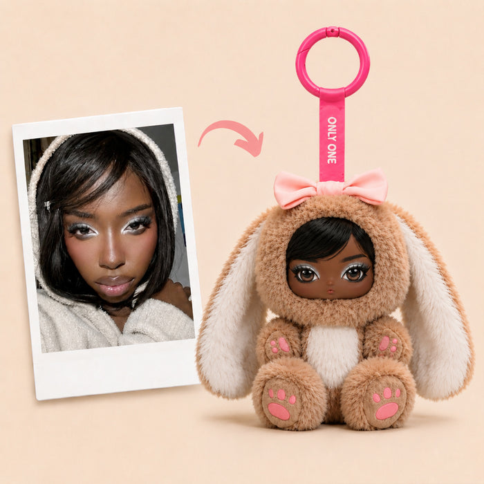 Custom Plush Doll From Your Photo - Personalized Stuffed Keepsake Gift With a Custom Face