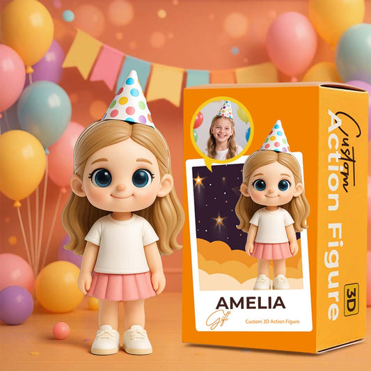 Custom 3D Action Figure from Photo Unique & Thoughtful Photo Personalized Toy Figure For Birthday