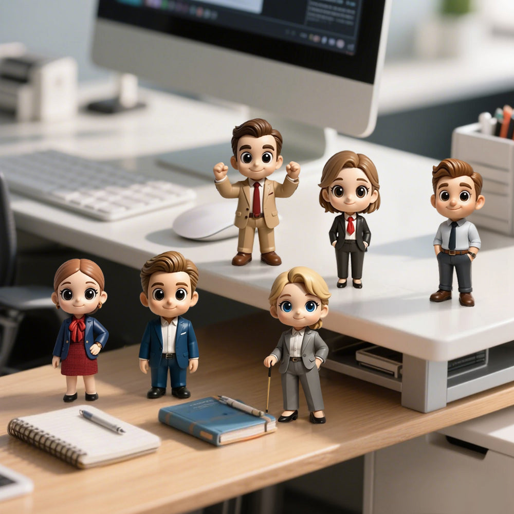 Personalized 3D Character Figurine Made from Photo Unique Office Desk Decoration
