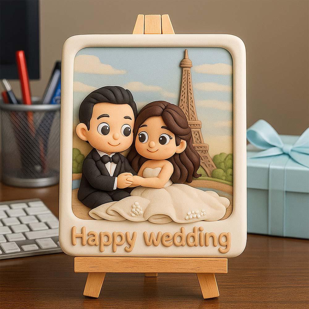 Custom Figurine 3D Printed Personalized Birthday Gift Photo Decoration For Celebration