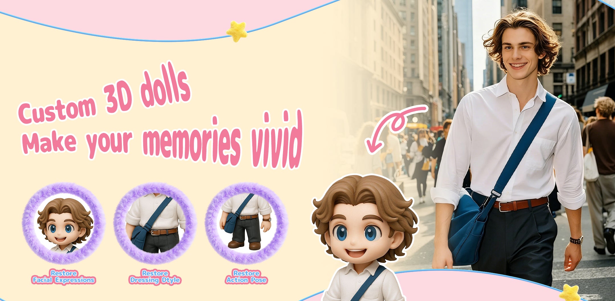 Exclusive SnapFig custom 3D figurine presented as an anniversary gift PC version