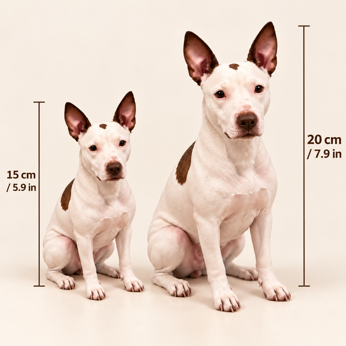 Custom Large Pet Figurine from Photo – Lifelike Pet Keepsake
