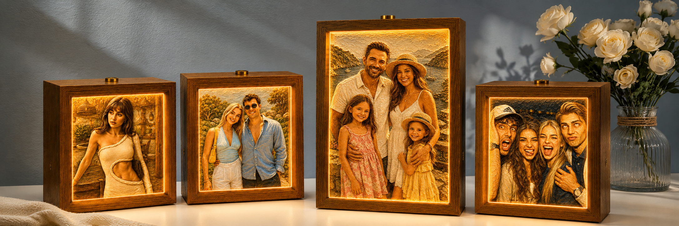 Turn Any Photo Into a <strong>One-of-a-Kind Embossed Lightbox</strong>