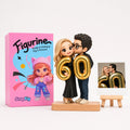 カスタム3Dフィギュアキーホルダーギフトボックス - ユニークな誕生日プレゼント