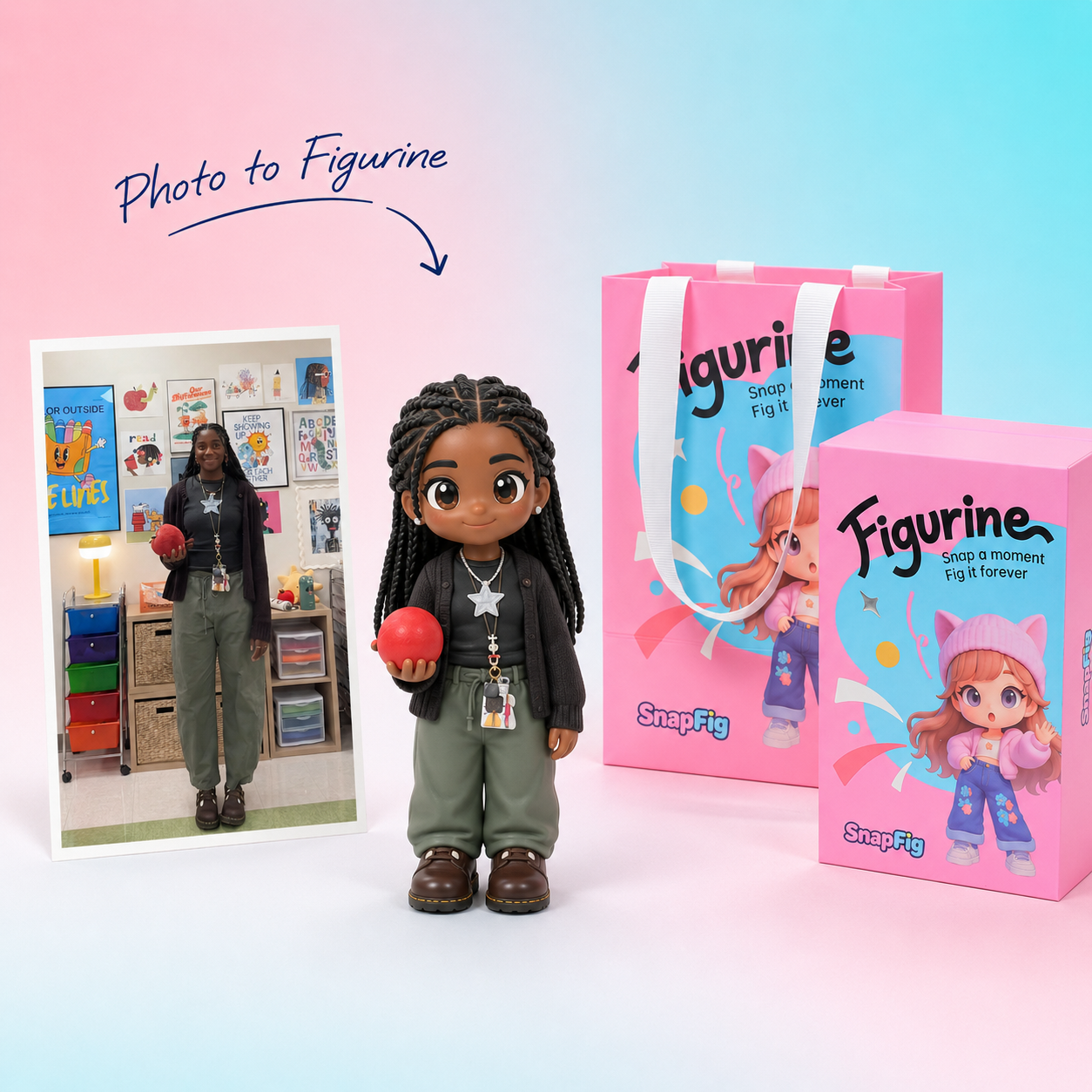 Custom 3D Figurine - From Any Photo