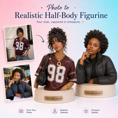 Custom Personalized Bust From Your Photo