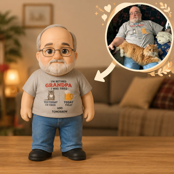 Custom Dad Figurine From Photo - Unique Father's Day Gift
