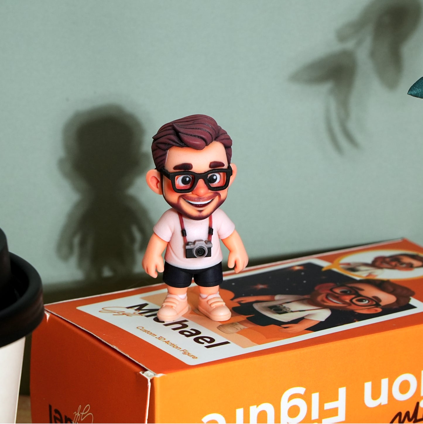 Unique 3D Figure Print Model Photo Customization Beach Party Gift for Summer Memories