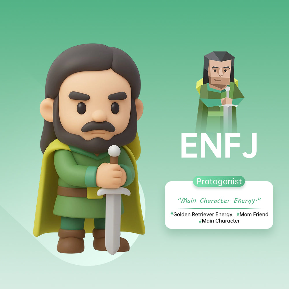 16 Personalities Resin Statues: Premium MBTI Gifts in Luxury Box